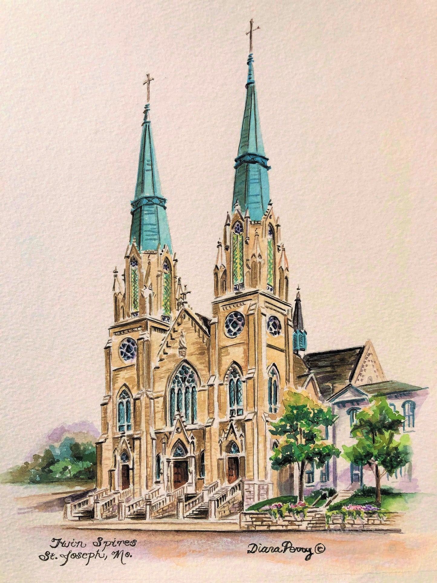 Twin Spires Church, St. Joseph, MO