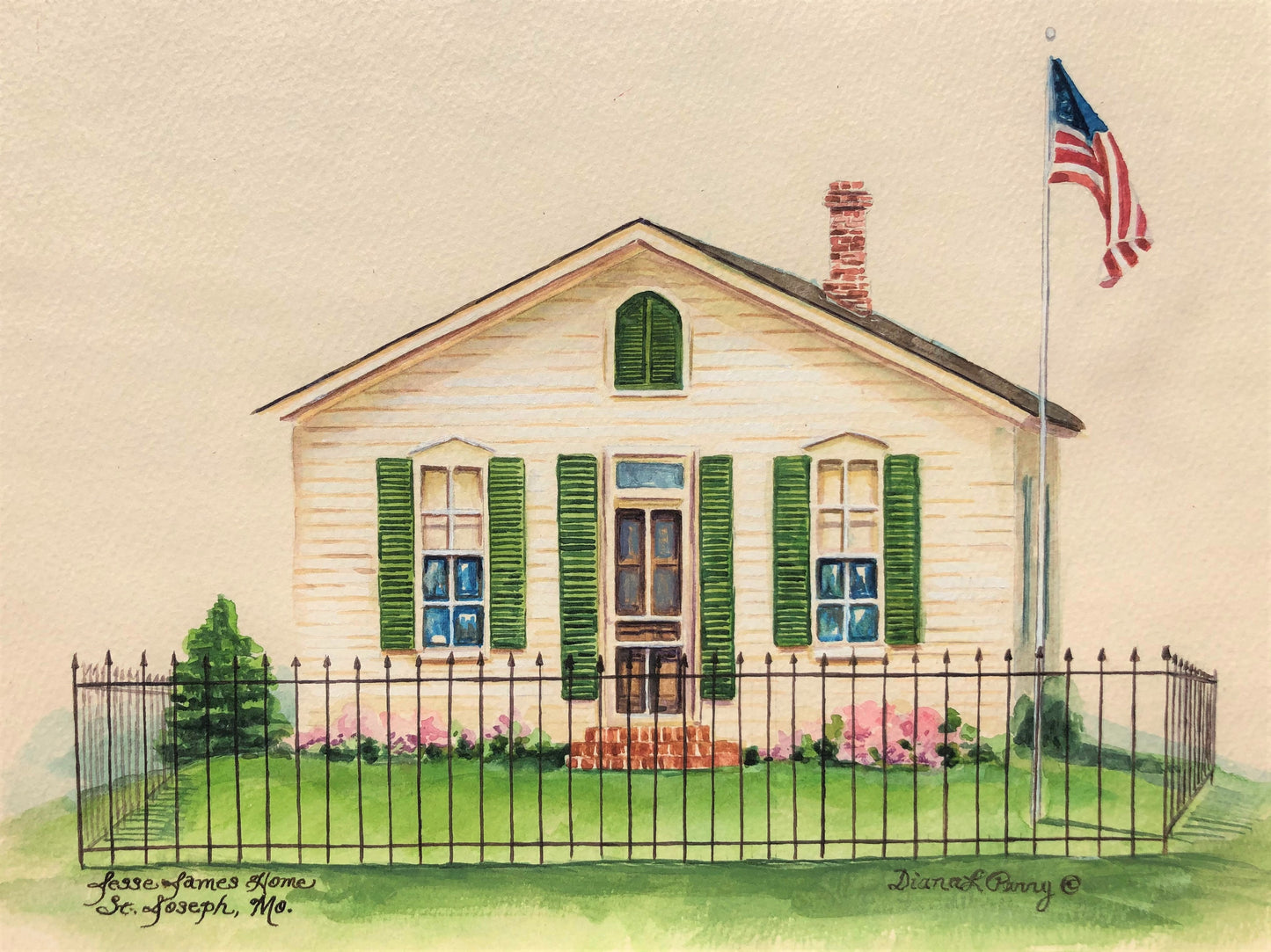 Jesse James Home, St. Joseph, MO