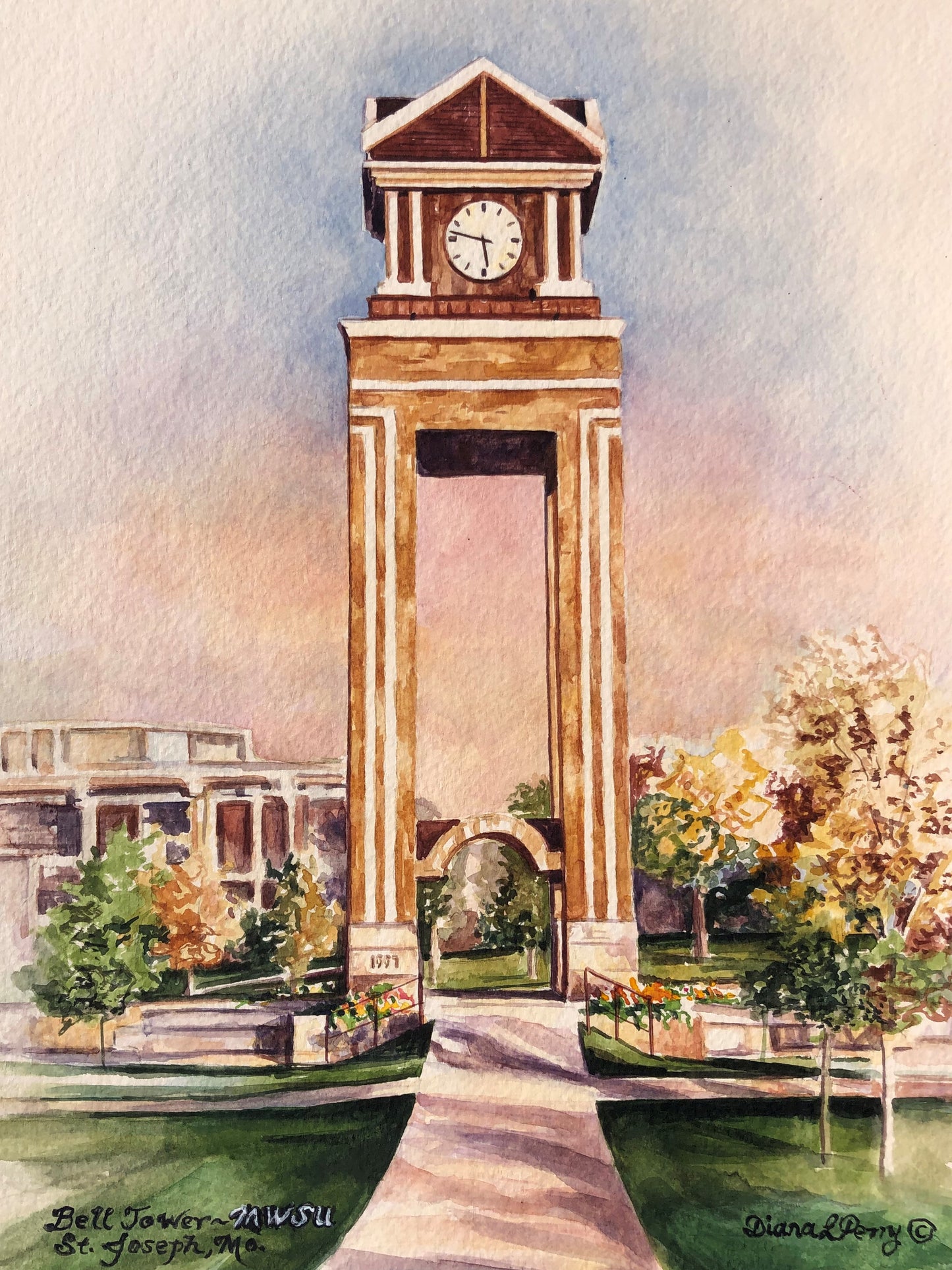 Missouri Western State University, Clock Tower, St. Joseph, MO