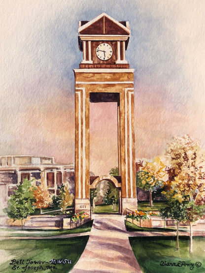 Missouri Western State University, Clock Tower, St. Joseph, MO