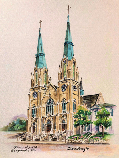 Twin Spires  Church, St. Joseph, MO