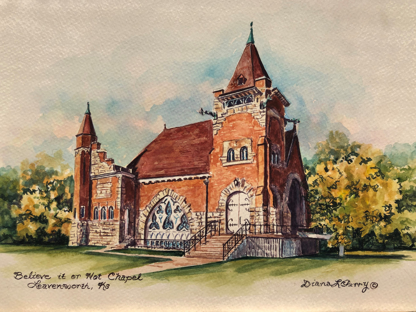 Ripley's "Believe it or Not" Chapel also know as The Vererans Chapel, Ft. Leavenworth, KS