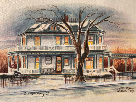 "The Benner House Bed and Breakfast", 645 Main St., Historic Weston, MO