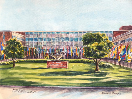 Bell Hall, Ft. Leavenworth, KS